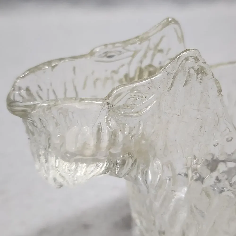 LE Smith Glass clear pressed